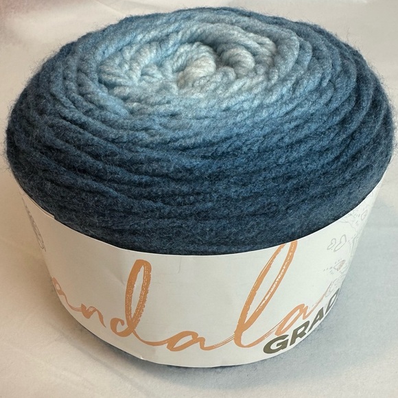 lion brand Other - Mandala Gradient Yarn - STEEL BLUE color-way🔥